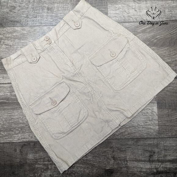 G.H. Bass Corduroy Skirt Size 2 - Picture 1 of 5